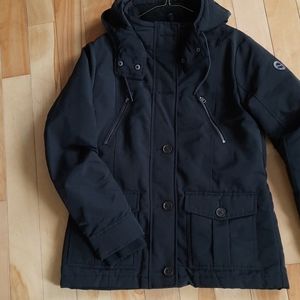 Black winter jacket